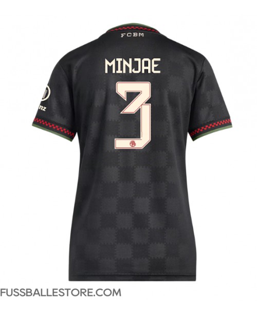 Günstige Bayern Munich Kim Min-jae #3 3rd trikot Damen 2025-26 Kurzarm Günstige Bayern Munich Kim Min-jae #3 3rd trikot Damen 2025-26 Kurzarm